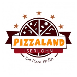 Pizzaland Iserlohn logo.